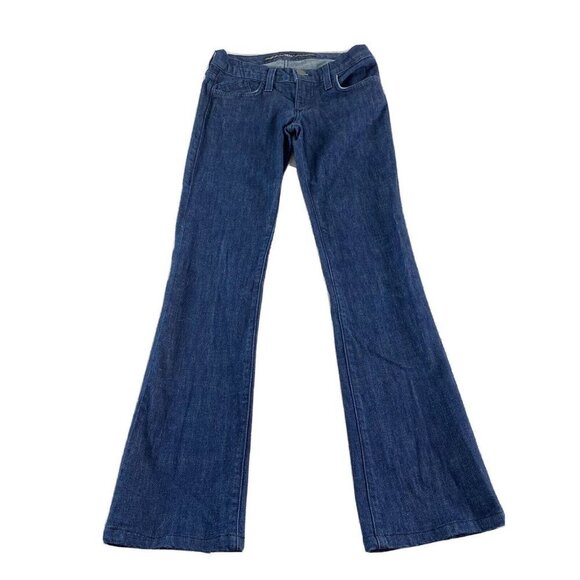Y2K Rock & Republic Jeans Womens 24 Blue 26x30 Recession Collection Boot Flare - Picture 1 of 16